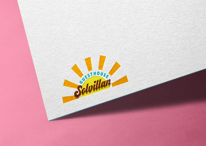Solvillan logo card
